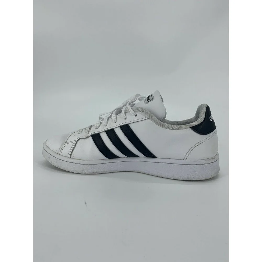 Men's adidas Grand Court Low Top Sneakers White Black Size‎ 11.5 F36392